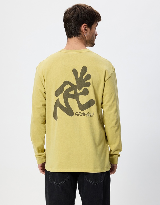 Gramicci - Running Man Pigment Dyed LS Tee