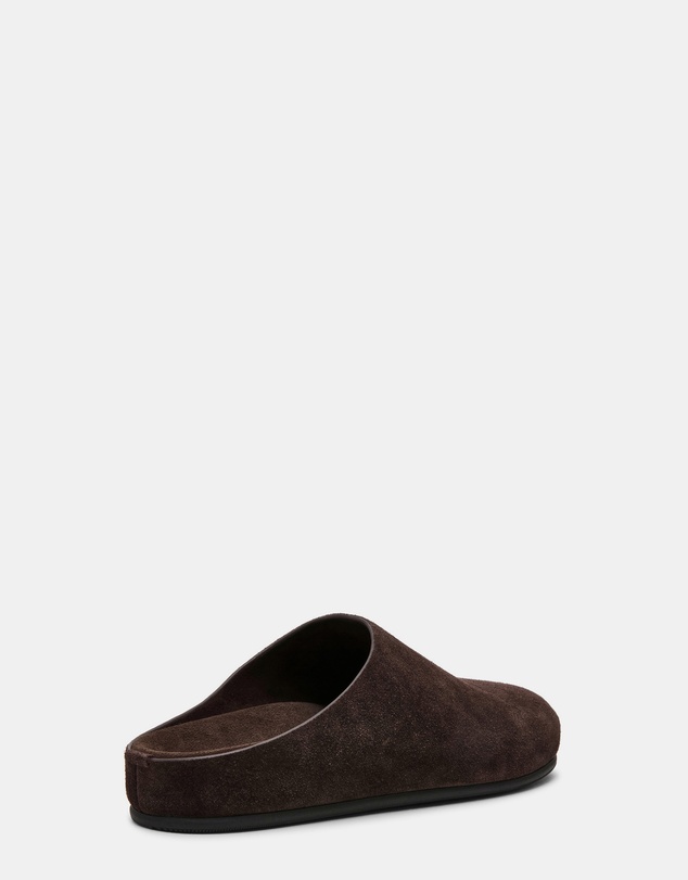 Steve Madden - Fern Brown Suede Mule Flats