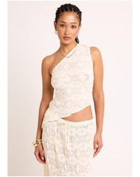 Subtitled - Ciao Lace One Shoulder Top