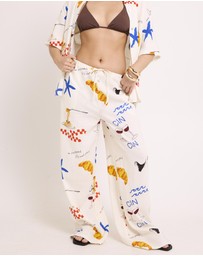 Subtitled - Escape Printed Pants