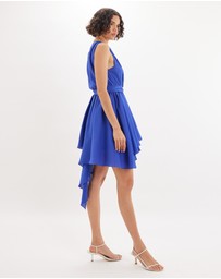 Amelius - Aimee Asymmetric Wrap Dress