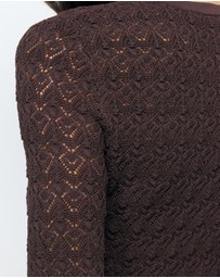 AERE - Tala Lace Knit Top