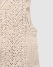 Purebaby - Knitted Vest -Kids-Babies