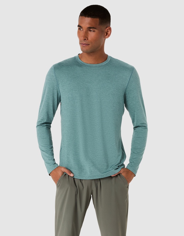 ASICS - Refined Texture Long Sleeve Top - Men's