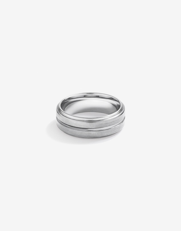 Michael Hill - 8mm Patterned Wedding Band in Tungsten