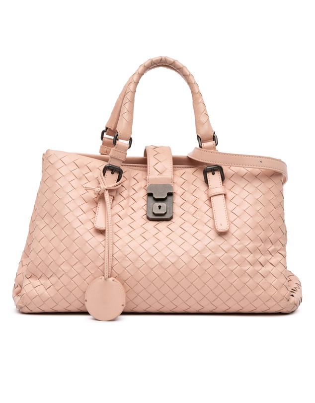 Pre-Loved by Azura Reborn - Pre-Loved Small Nappa Intrecciato Roma Satchel
