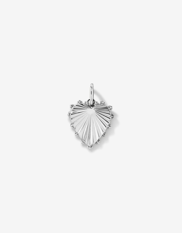 Michael Hill - Sunray Love Heart Pendant in Sterling Silver