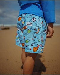 Boardies - Boardies Zoom Balls Kids Swim Shorts