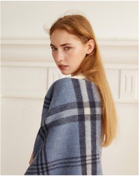 Ozwear Connection Uggs - Ugg 100% Australian Merino Wool Reversible Wrap Steel Blue