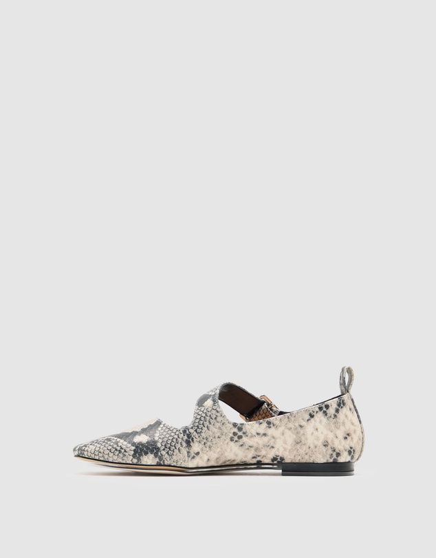Oxford - Florentine Cross Strap Ballet