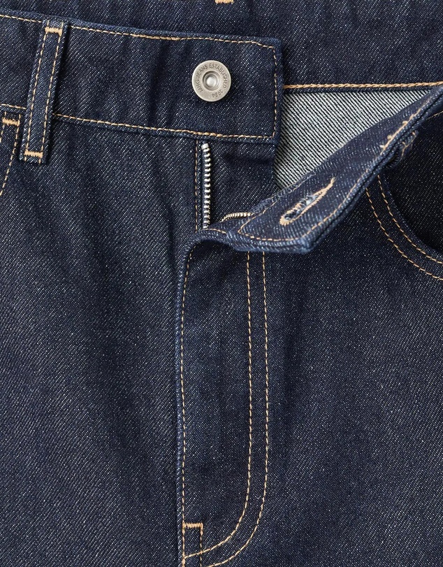 M.N.G - Barrel Mid-Rise Rinse Wash Jeans
