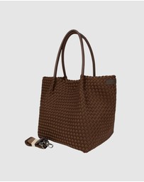 Chuchka - Woven Neoprene Winona Tote Choc