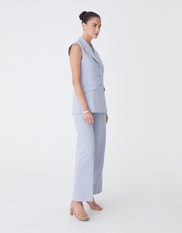 Forcast - Nikki Long Collared Vest