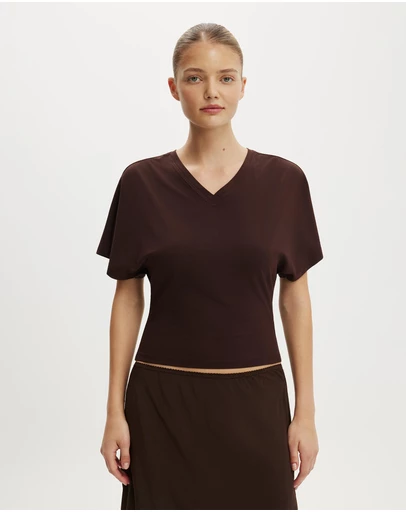 Cotton On - Blair Batwing V Neck