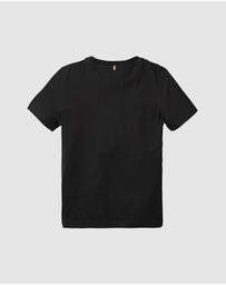 Tommy Hilfiger - Basic Crew Neck Knit Short Sleeve - Kids