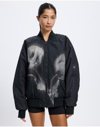 adidas by Stella McCartney - adidas By Stella McCartney Woven Bomber Printed Jacket