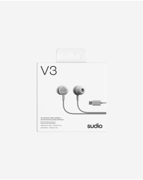 Sudio - V3 - USB-C Tangle-Free Universal Wired Earbuds