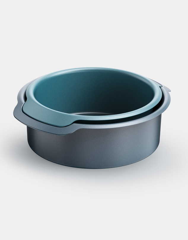 Joseph Joseph - Nest™ Bake 20cm Non-Stick Round Cake Tin with Easy-Pull Handles