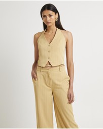Alice In The Eve - Vera Halter Tailored Vest