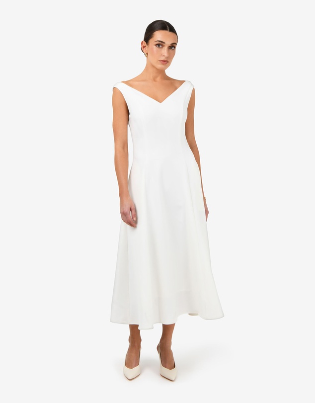 Forcast - Yana V-Neck Panel Dress
