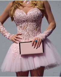 Izoa - Amanda Clutch Pink
