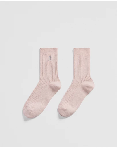 Country Road - Australian Cotton Blend Country Road Metallic Sock