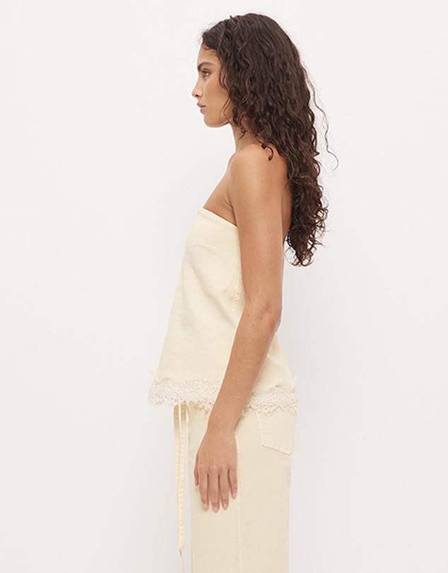 MON RENN - Lacie Denim Top