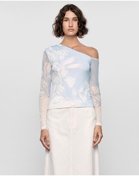 Staple the Label - Aurora Mesh Top
