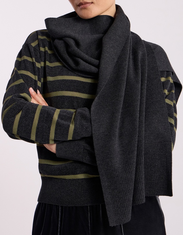 David Lawrence - Valence Merino Knit Scarf