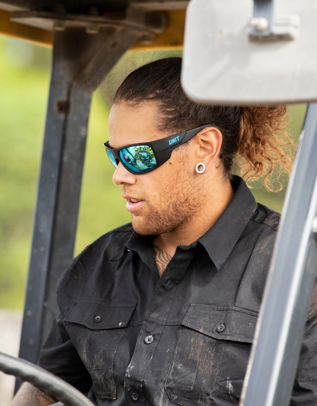 UNIT Workwear - UNIT Men's Safety Sunglasses Combat