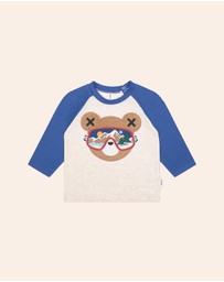 Huxbaby - Ski Hux Raglan Long Sleeve Top - ICONIC EXCLUSIVE - Babies-Kids