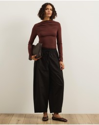 Atmos&Here - Etta Draped Jersey Top