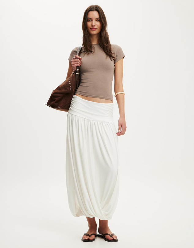 Cotton On - Maple Bubble Maxi Skirt