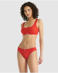 adidas Originals - Microterrot Monogram Logo Bikini Brief Underwear