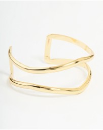 Lovisa - Gold Plated Open Wire Wrist Cuff