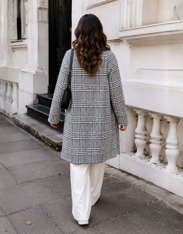 Esther & Co - Polaris Coat - Print