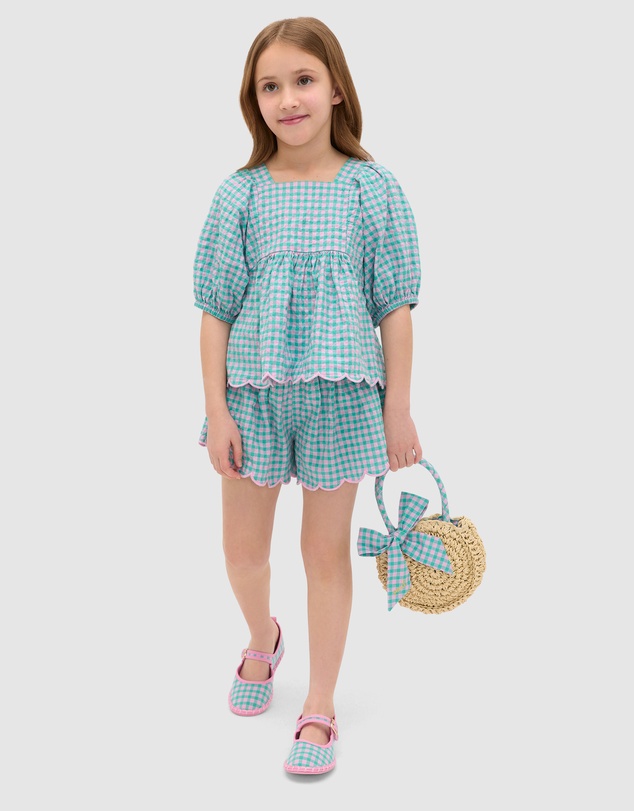Seed Heritage - Gingham Top