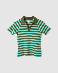 Damson Madder - Delphi Polo Top
