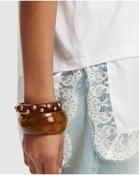 Cotton On - Satin Layered T-Shirt