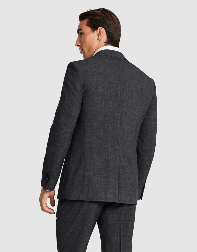 Tarocash - Lev Slim Check Suit Jacket