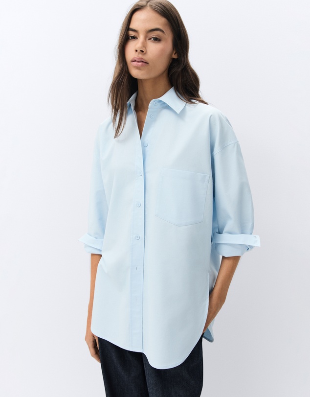 UNISON - Oversized Oxford Shirt