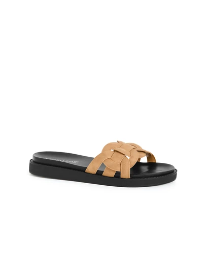 City Chic - WIDE FIT Star Weave Slide