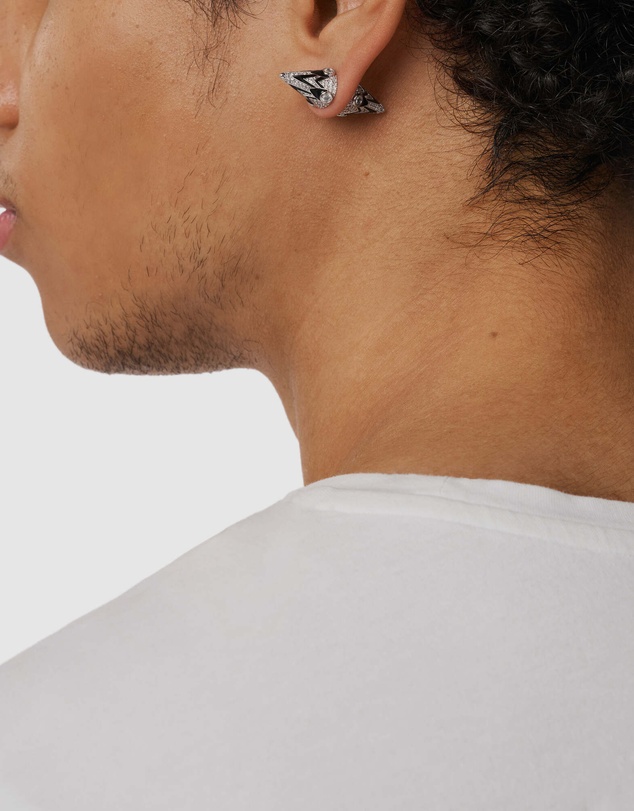 Diesel - Runway Silver tone Earring