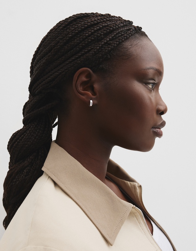 Country Road - Small Slim Hoop Earring