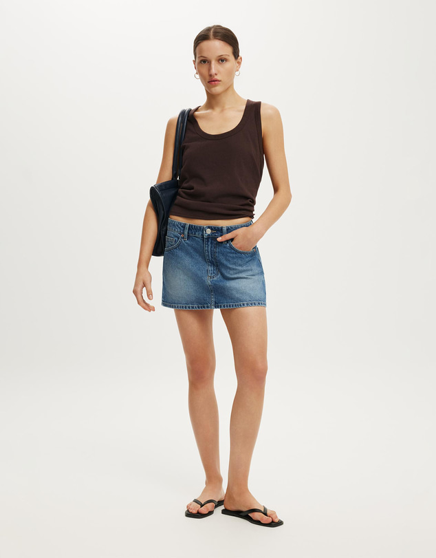 Cotton On - Original Denim Mini Skirt