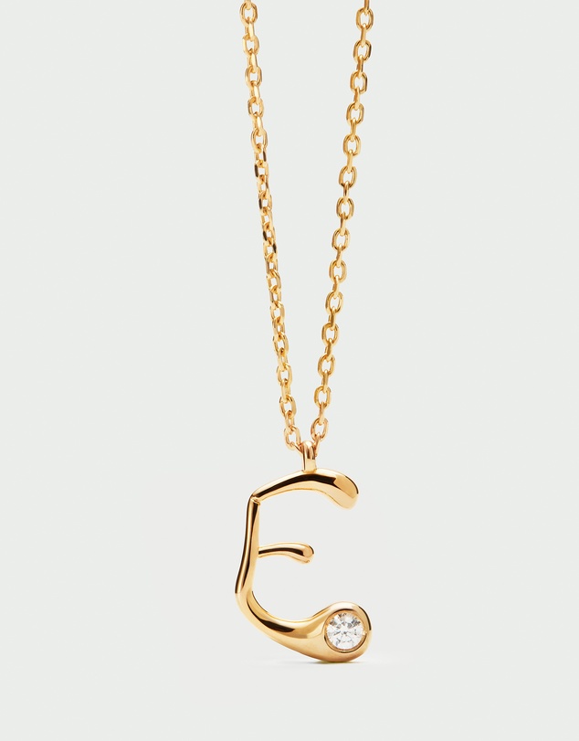 PDPAOLA - Initial 2026 E Pendant Necklace