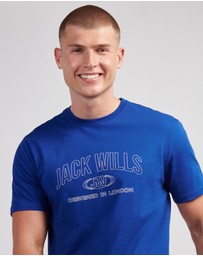 Jack Wills - Dystopia Stitch Graphic T-Shirt