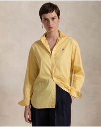 Polo Ralph Lauren - Relaxed Fit Striped Cotton Shirt - ICONIC EXCLUSIVE