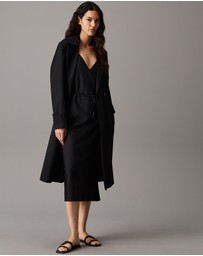 Calvin Klein - Crepe Midi Slip Dress