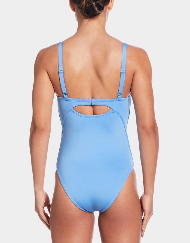 Nike - Essential V-Neck One-Piece Swimsuit